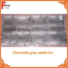 Natural Long Hair Rabbit Skin Plate